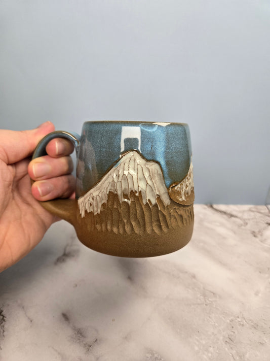 Snowy Mountain Mug #2