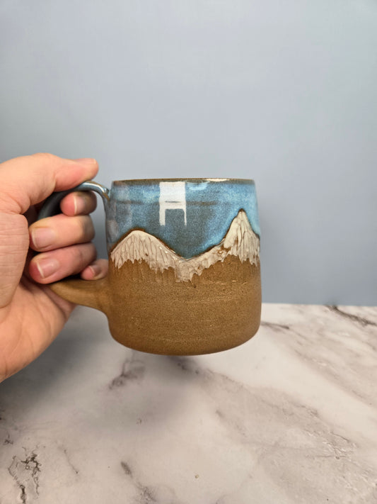 Snowy Mountain Mug #1
