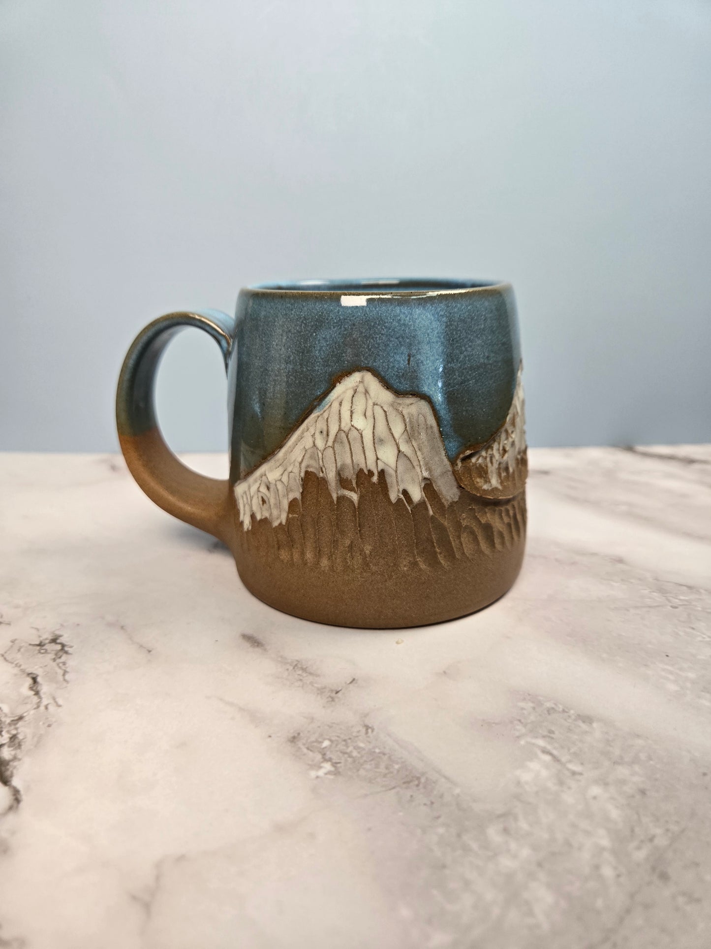 Snowy Mountain Mug #2