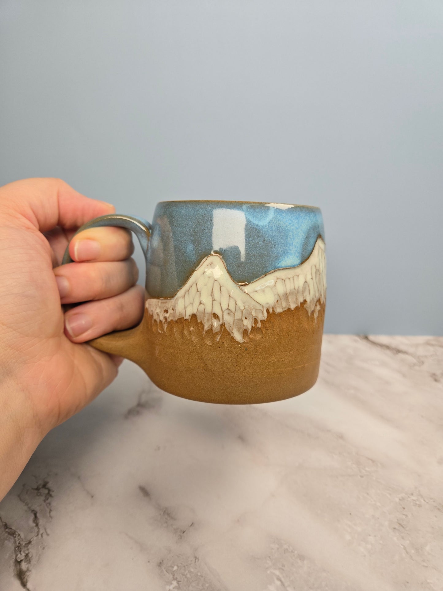 Snowy Mountain Mug #3