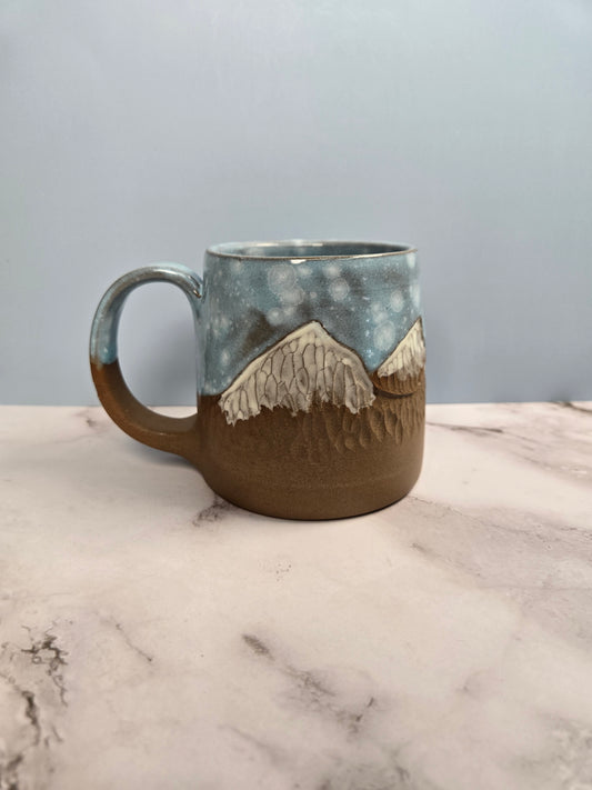 Snowy Mountain Mug #8