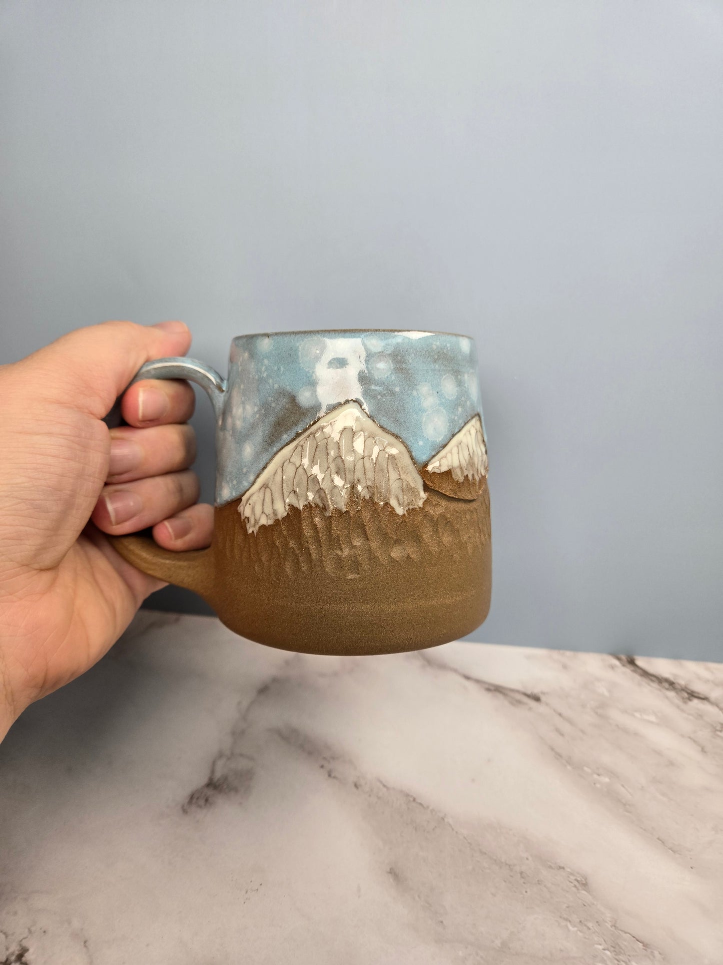 Snowy Mountain Mug #8