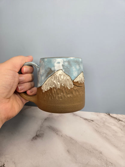 Snowy Mountain Mug #8