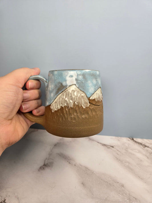 Snowy Mountain Mug #8