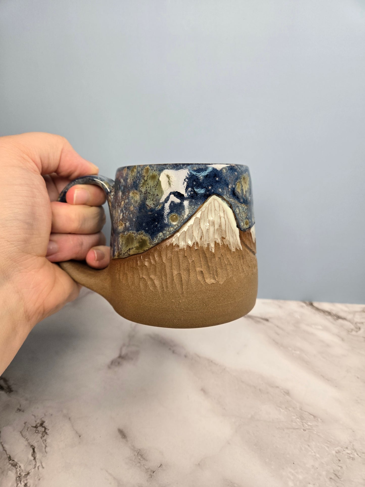 Snowy Mountain Mug #11